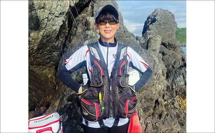 磯釣りでアカハタ・イサキ・クロ・ハマチと多彩な釣果に大満足！【深島の磯・大分】