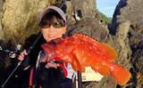 「磯釣りでアカハタ・イサキ・クロ・ハマチと多彩な釣果に大満足！【深島の磯・大分】」の画像5