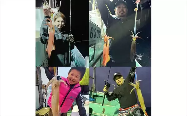 「連日イカ100尾前後と釣果安定！入門にも絶好のタイミングか【夜焚きイカ釣果速報20選・福岡】」の画像