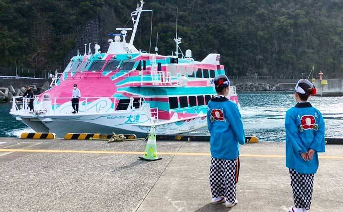 離島の堤防フカセ釣りで38cmメジナに良型イサキをキャッチ！【伊豆大島】