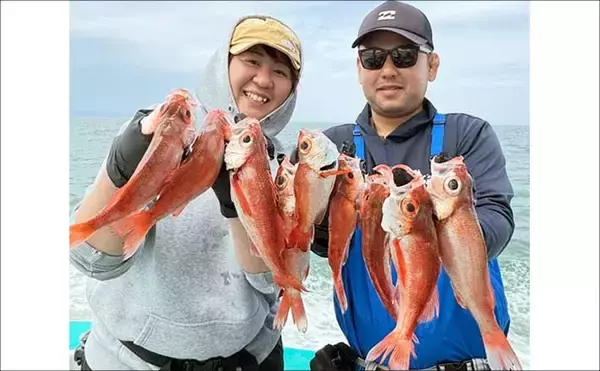 「富山湾でアカムツ（ノドグロ）が絶好調！船中34匹【北陸の船釣釣果速報8選】」の画像