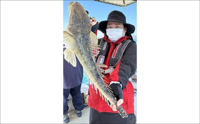 船マゴチ釣りで60cm筆頭に本命乱舞！エサよりルアーに好反応【第八新西丸・山口】