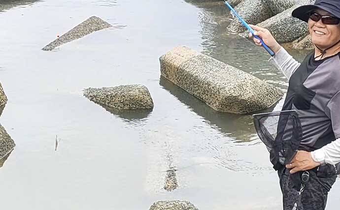 テナガエビ釣りシーズン開幕！ 濁りと増水を攻略して本命キャッチ【福岡・室見川】