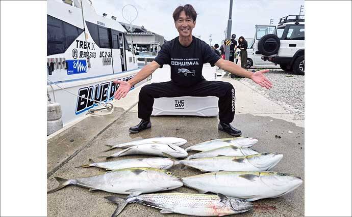 ジギングでブリにサワラが連続ヒット！【沖のルアー最新釣果5選・愛知】