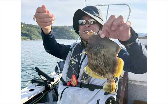 夏カワハギで良型続々！尺超え含み25～28cmがメイン【船釣り釣果速報選・大分／熊本】