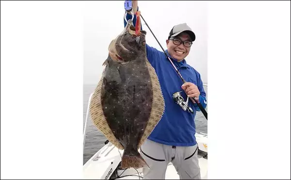 「船ルアーマゴチ釣行で62cm頭に釣る人10尾【茨城・久保丸】ゲストにマダイも」の画像