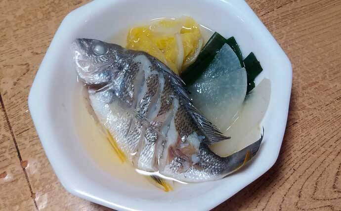釣った魚で作る「温か」レシピ：キビレと冬野菜の鍋　優しい味付けがマッチ