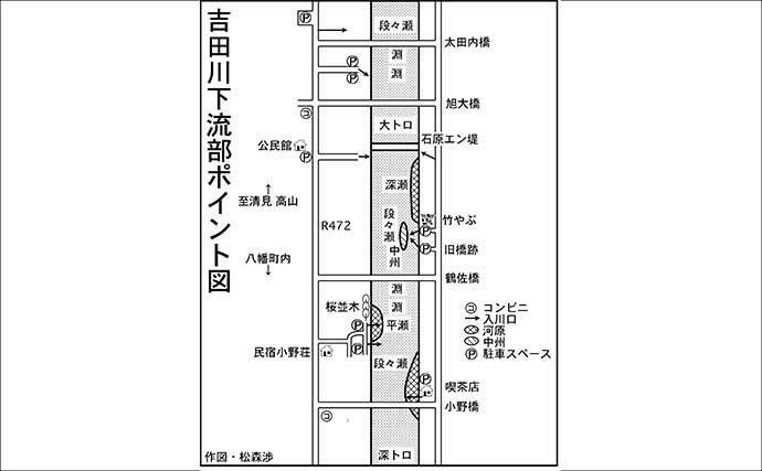 渓流釣りおすすめ河川紹介：吉田川【岐阜】型・数ともに期待できる郡上の実力河川