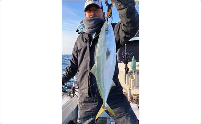 落とし込み釣りで良型青物にマダイ【山口】 釣れない時間のジギングでもヒット