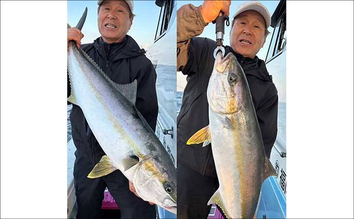 【沖釣り釣果速報】芦屋沖の落とし込み釣りで100cmヒラマサ浮上！船中青物57匹の爆発劇（福岡）