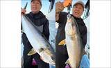 「【沖釣り釣果速報】芦屋沖の落とし込み釣りで100cmヒラマサ浮上！船中青物57匹の爆発劇（福岡）」の画像12