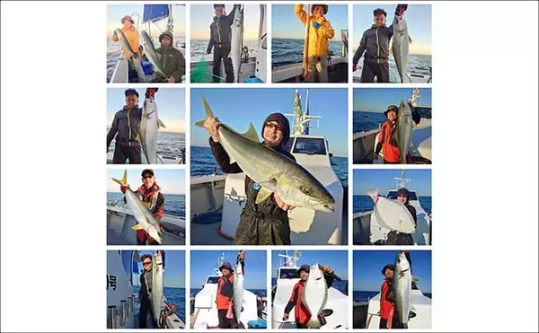 「【沖釣り釣果速報】芦屋沖の落とし込み釣りで100cmヒラマサ浮上！船中青物57匹の爆発劇（福岡）」の画像