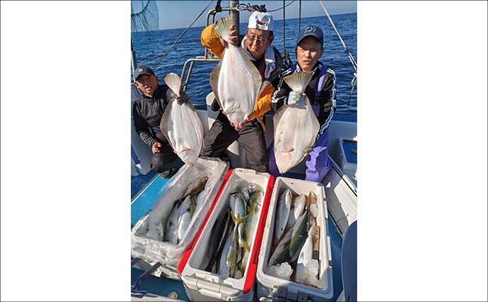 【沖釣り釣果速報】芦屋沖の落とし込み釣りで100cmヒラマサ浮上！船中青物57匹の爆発劇（福岡）