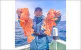 「中深海釣りでオニカサゴ5匹にアヤメカサゴ7匹をキャッチ【三重・大宏丸】」の画像7
