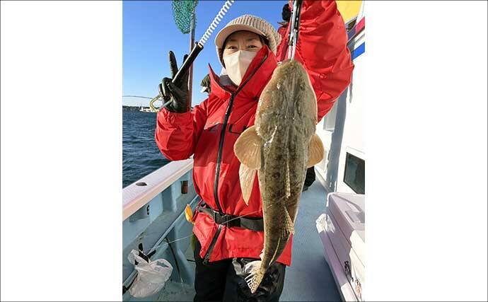 釣りガールが60cmヒラメ手中！ 釣具屋主催の「ヒラメ船釣り体験」に参加【神奈川】