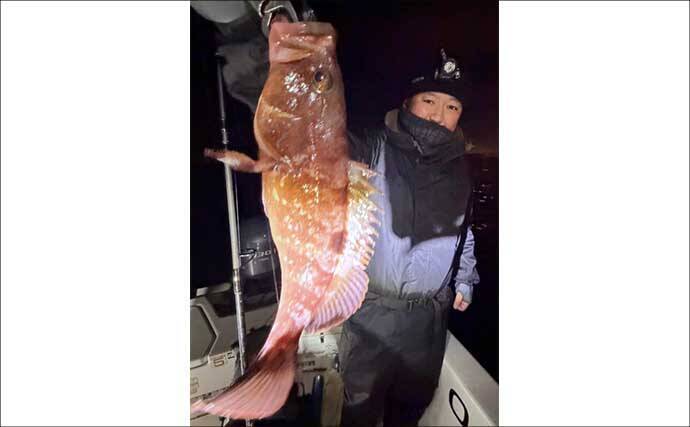 【沖のルアー釣果速報】朝マゴチ便で本命＆寒ヒラメ連発！低水温でも好反応（愛知）