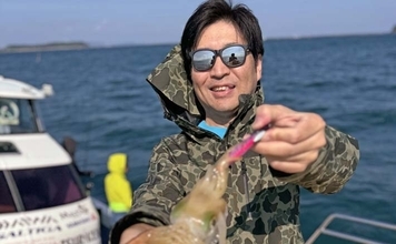 ティップランエギング釣行で1kg超えアオリイカ浮上【佐賀・きずなまりん】