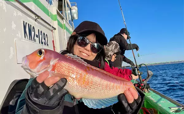 「乗船者15名全員がアマダイをキャッチ！【ちがさき丸】相模湾アマダイ釣りが活況」の画像