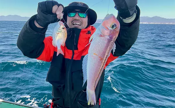 「乗船者15名全員がアマダイをキャッチ！【ちがさき丸】相模湾アマダイ釣りが活況」の画像