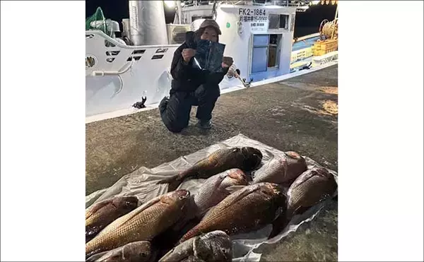 「スロージギング船で高級レア魚『アラ』が船中9匹！【沖釣り釣果速報6選・北陸】」の画像