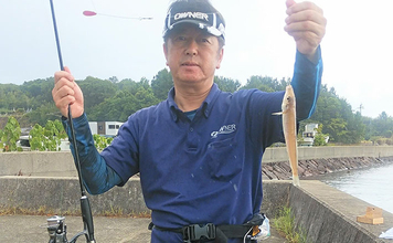秋の投げキス釣りで意外な発見！ 深場より「超浅場」で20cm超え良型登場【熊本】