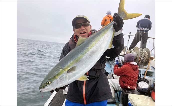 「ブリが怒涛のラッシュ！」上越沖ジギングで本命ブリ船中全員安打達成【八海丸】