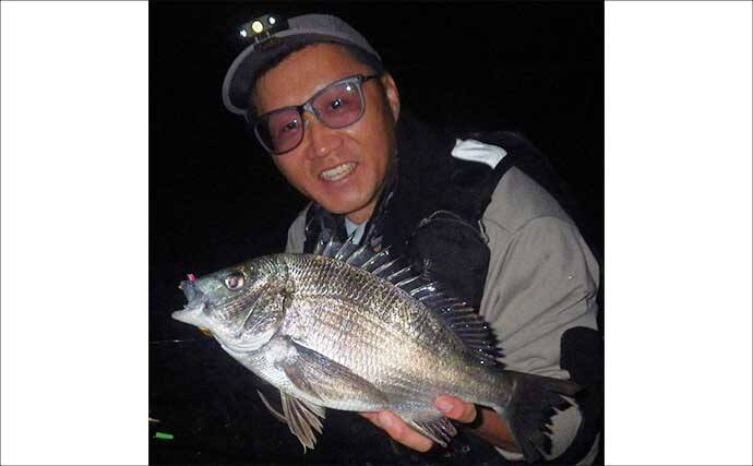 浜名湖・陸っぱりルアー釣果情報　小型のプラグルアーにクロダイ・キビレが連続バイト！