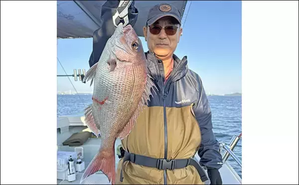 「高松沖タイラバ釣行で船中マダイ25尾と好調！【香川】サイズは40cm級が中心」の画像