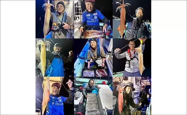 「イカメタルで100尾超え！シーズン序盤から絶好調【夜焚きイカ釣果速報12選：福岡】」の画像