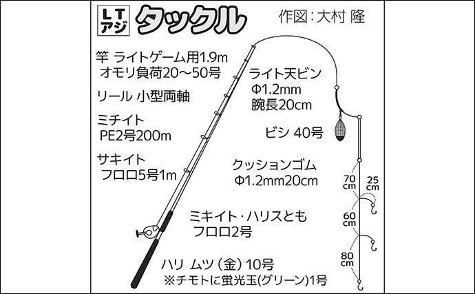 東京湾で最もメジャーな船釣り『LTアジ』入門　【予約方法・服装・タックル・釣り方を解説】