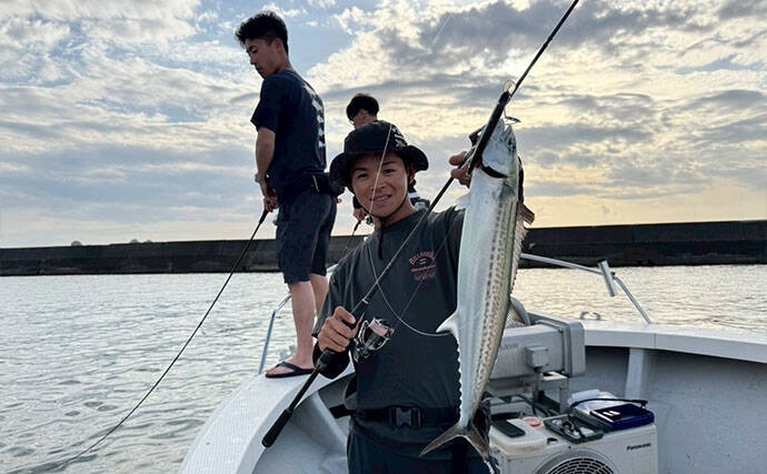 「出港2分でサゴシが連発！」 キャスティングでナブラを狙い撃ち【うさぎ丸・石川】