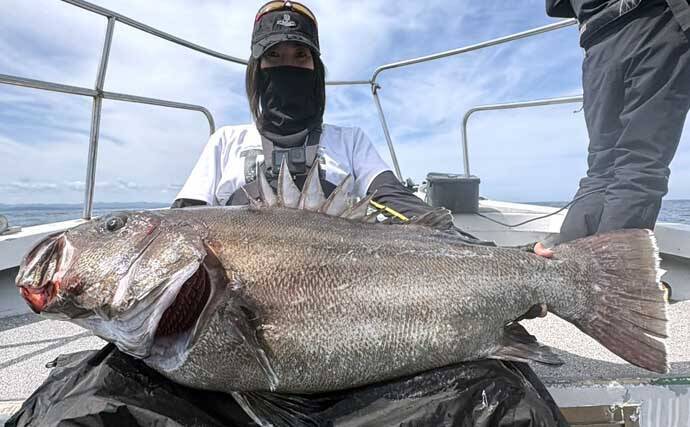 タテ釣り調査でマダイにブリに根魚が次々ヒット！【船釣り最新情報9選・三重】