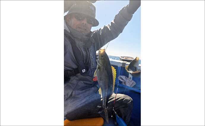 タテ釣り調査でマダイにブリに根魚が次々ヒット！【船釣り最新情報9選・三重】