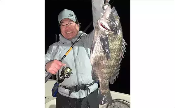 「夜のボートジギングで50cm超え「年無し」チヌを全員安打と爆釣！【三重】SLJスタイルで挑戦」の画像