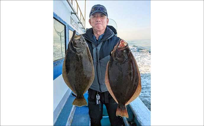 【沖釣り釣果速報】ガツンと本命ヒット！　鳥羽沖のカットウ釣りで良型トラフグを好捕（三重）