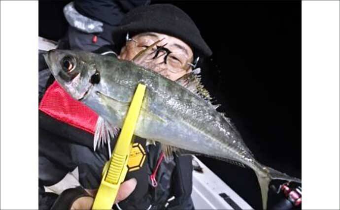 【沖釣り釣果速報】全員1kgアップ達成！ティップランで良型アオリイカ船中11匹（三重）