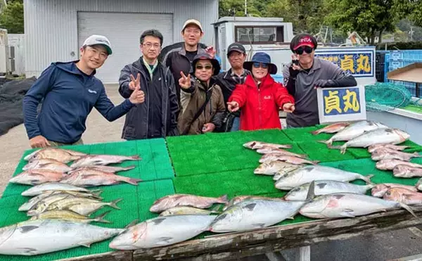 海上釣り堀で美味魚「シマアジ」に挑戦【貞丸・三重】本命5匹にマダイ7匹を好捕！