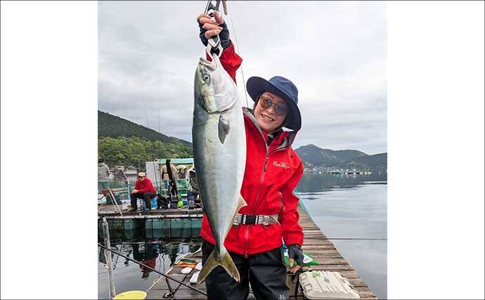 海上釣り堀で美味魚「シマアジ」に挑戦【貞丸・三重】本命5匹にマダイ7匹を好捕！