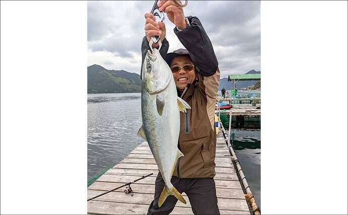 海上釣り堀で美味魚「シマアジ」に挑戦【貞丸・三重】本命5匹にマダイ7匹を好捕！
