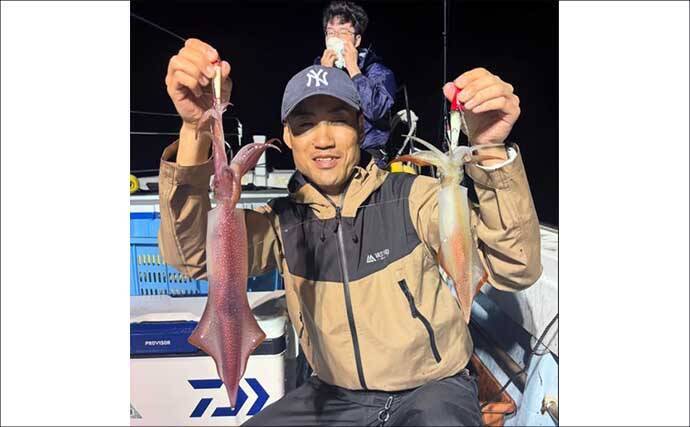 イカメタルでも複数人100尾超え！数釣り加速中【夜焚きイカ釣果速報18選・福岡】