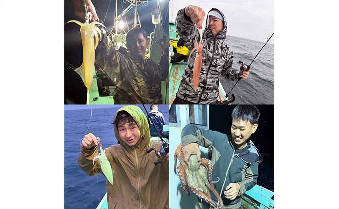 イカメタルでも複数人100尾超え！数釣り加速中【夜焚きイカ釣果速報18選・福岡】