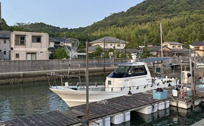 瀬戸内ボートゲームでマダイ2匹手中【香川】キャスティングでサワラヒットも無念のバラし