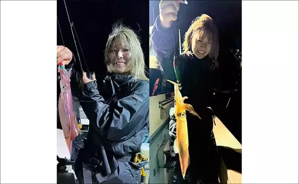 「イカメタルで100尾超え！夜焚きイカ好調キープ中【響灘エリアの沖釣り釣果速報7選・福岡】」の画像