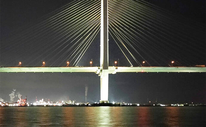 今シーズン絶不調の伊勢湾奥アジングに挑戦【アールホリック号】満月は釣れない？