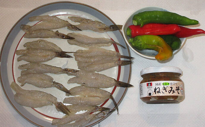 ハゼと万願寺とうがらしの炒め物　定番レシピに飽きたらお試しを