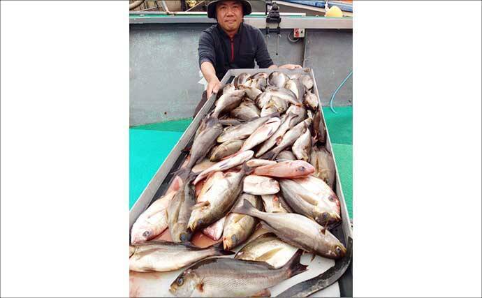 チカメキントキが船中100尾超え！沖五目釣り絶好調【船釣り釣果速報13選・福岡】