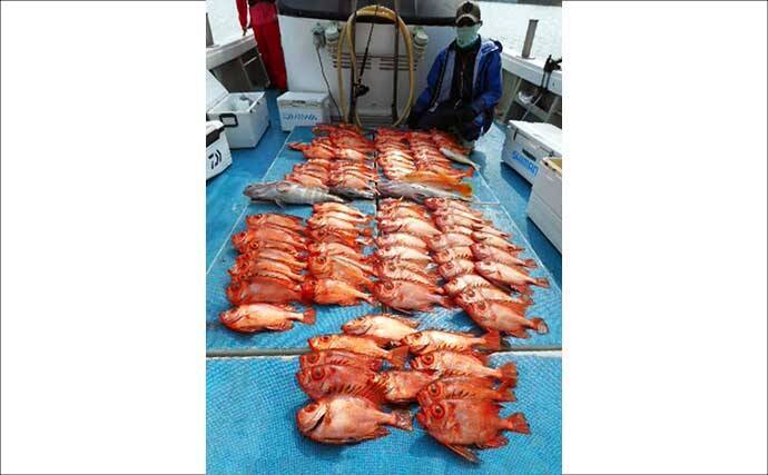チカメキントキが船中100尾超え！沖五目釣り絶好調【船釣り釣果速報13選・福岡】