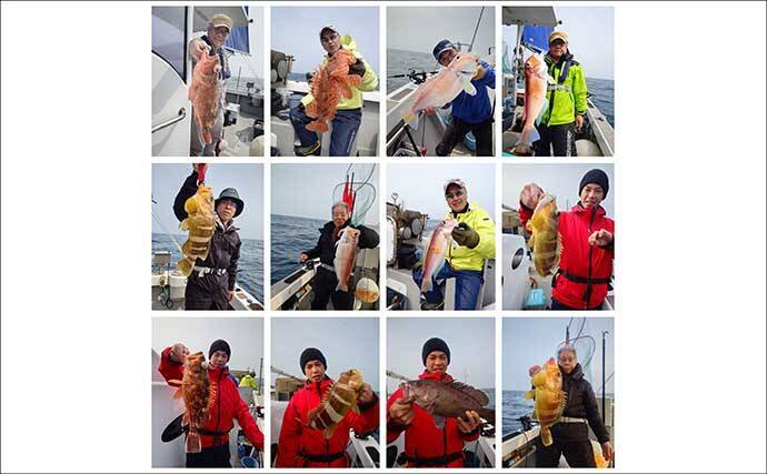 チカメキントキが船中100尾超え！沖五目釣り絶好調【船釣り釣果速報13選・福岡】