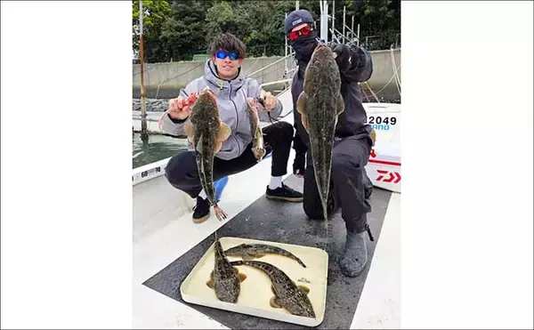 「「50cm超えのマゴチが連発！」ボートマゴチゲームが好スタート【沖のルアー釣果速報7選・愛知】」の画像