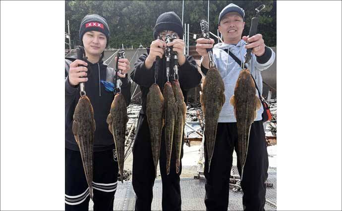 「50cm超えのマゴチが連発！」ボートマゴチゲームが好スタート【沖のルアー釣果速報7選・愛知】